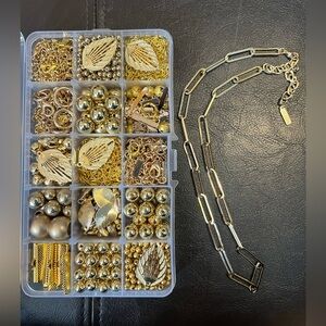 Craft Beads, GOLD DO-DADS & WHAT-NOTS, Jewelry Supplies, loose bulk beads